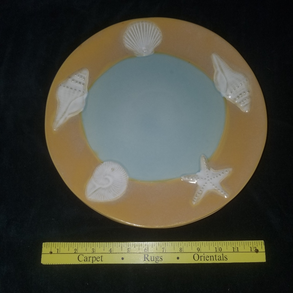 NWT Coastal Dinner Plate by Home Studio Shoreline